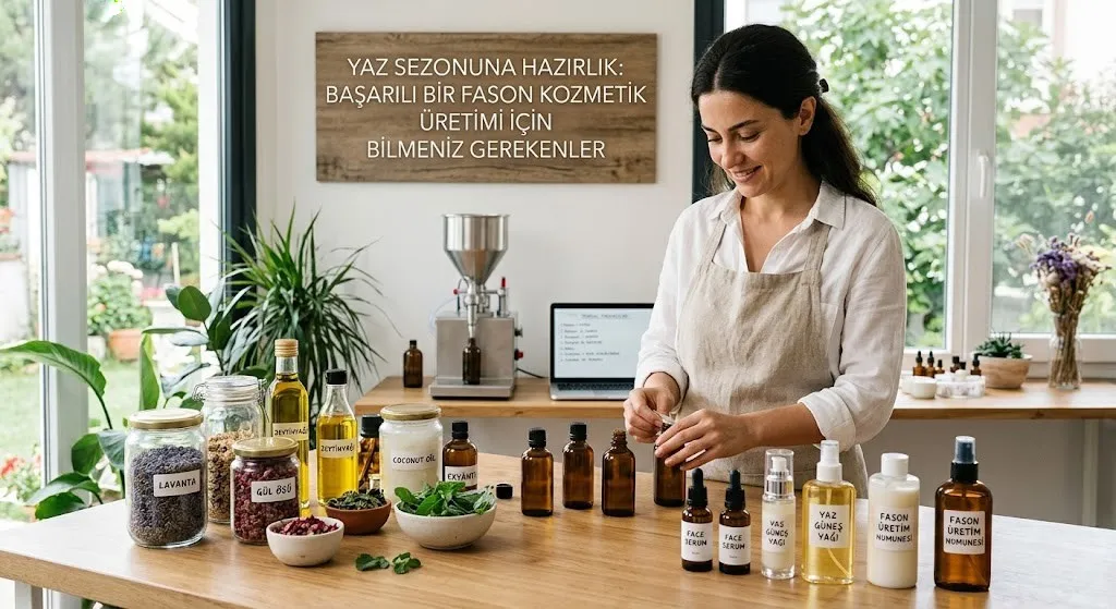 başarılı bir fason kozmetik üretimi