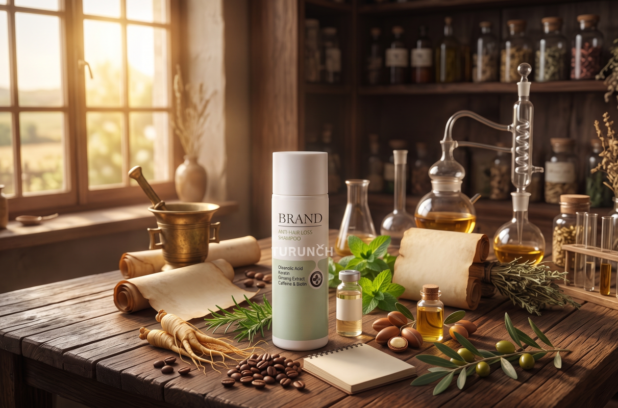 Saç Dökülmesine Karşı Doğal ve Etkili Şampuan Formüllerinin Sırrı Nedir Turunch Cosmetic